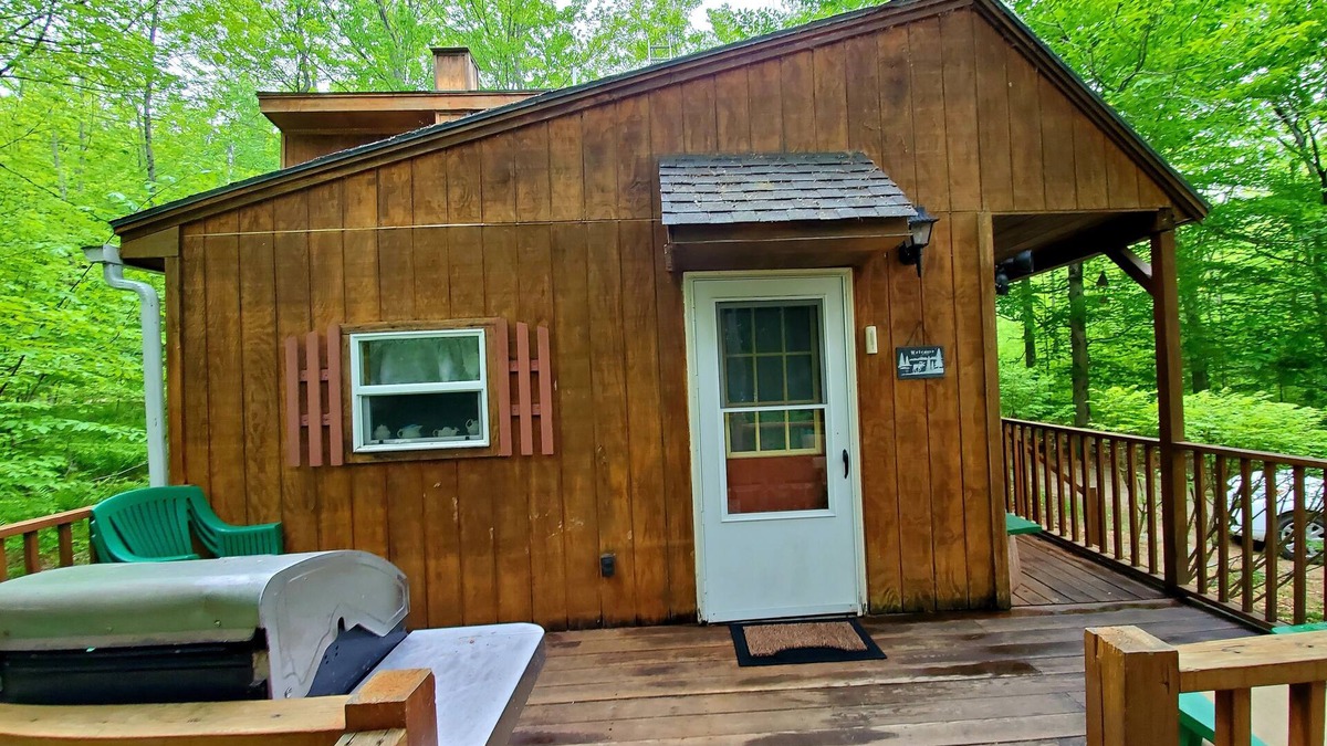 Bryant Pond Cabin | 2 minute walk to Shagg Pond/Bryant Pond. Pet friendly!