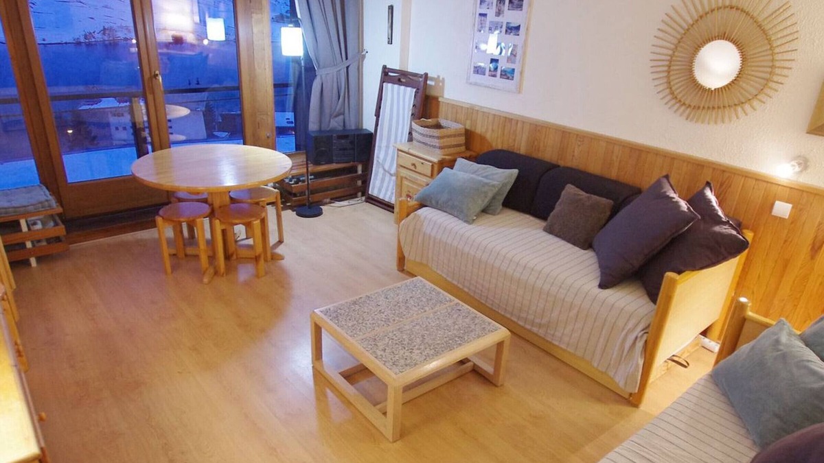 Tignes le Lac Apartment | 2-room apartment for 5 people, balcony with lake view, in Tignes