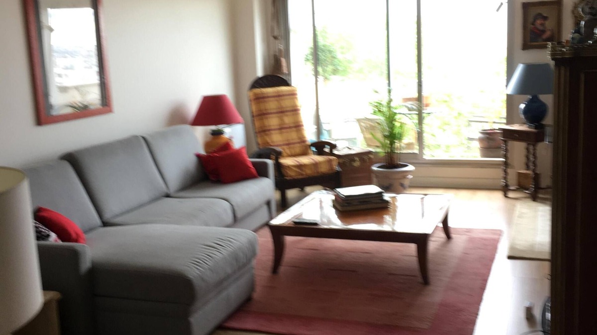 Combat House | 2-room apartment on a high floor overlooking all of Paris with sunny balcony. Buttes Chaumont