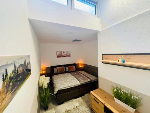 Rheinstetten Apartment | 2 Room Galerie Einliegerwohnung in Rheinstetten, Messe Nähe, Rollstuhlfahrer geeignet