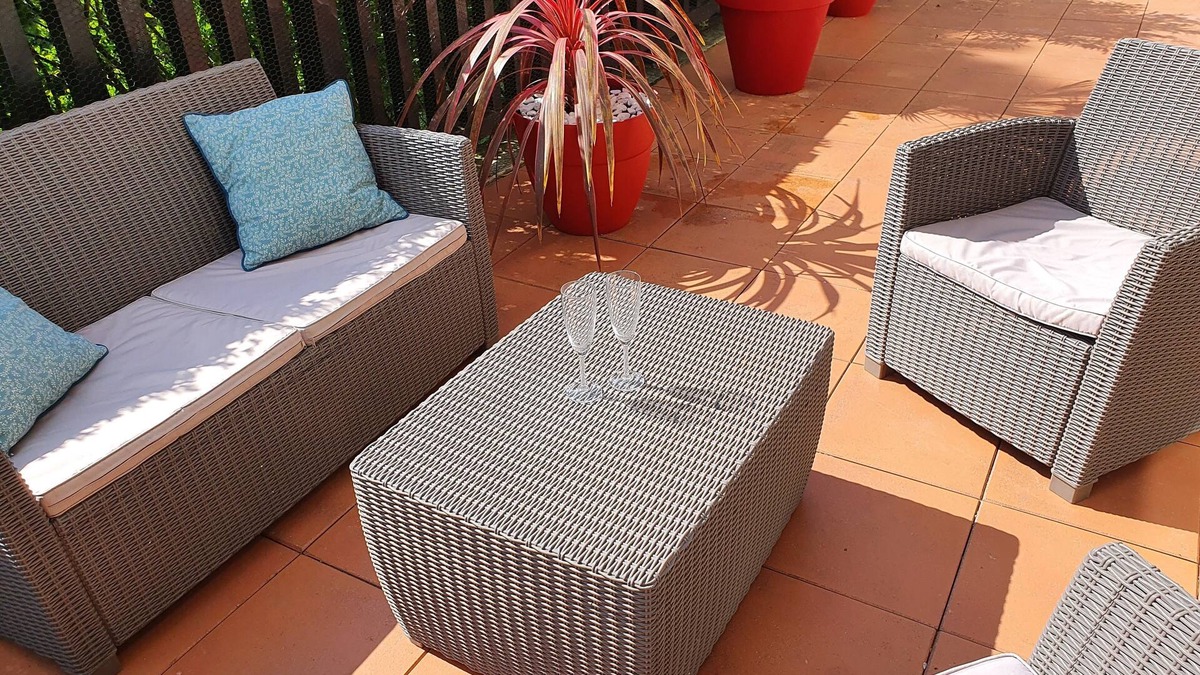 Deauville City Centre Apartment | 2-room luxury apartment with terrace near beach and town center