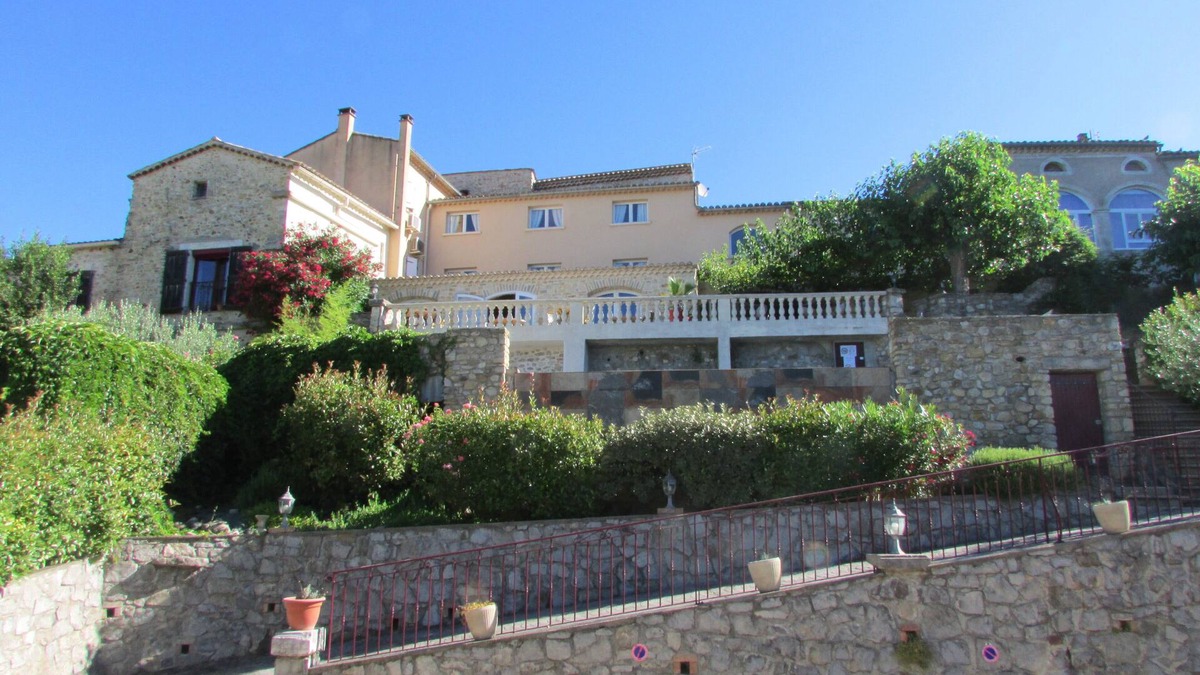 Saint-Victor-de-Malcap House | 2 spacious charming stone gites pool billiards 27 pers gard sud ardeche