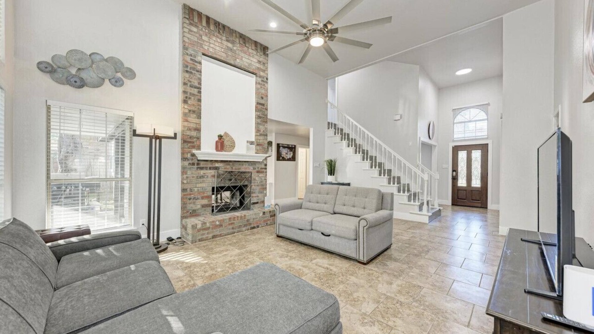 Chandler Creek House | 2 Story Home in Round Rock Sleeps 16 Guests