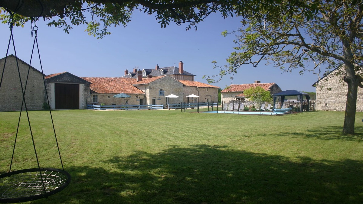 Princay House | 2 well equipped character gites with swimming pool, game room & large gardens
