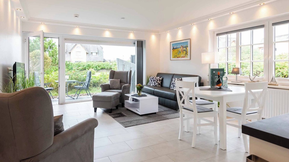 Wenningstedt-Braderup Apartment | 2-zimmer Ferienwohnung am Dorfteich mit ca. 50 m², für bis zu 3 Personen