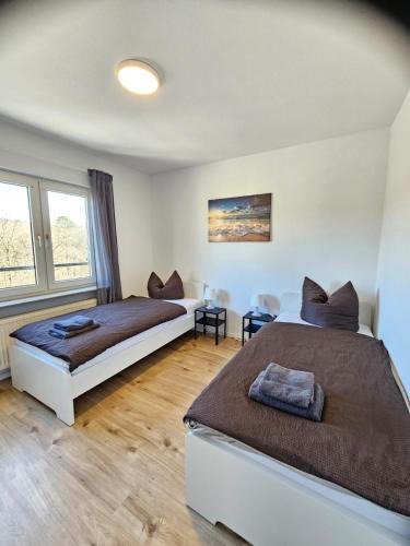 Giessen Apartment | 2 Zimmer Apartment in Linden mit Einzelbetten, Balkon, WLAN, Parkplatz -GI03