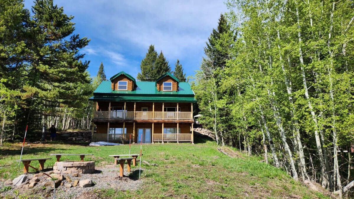 Island Park House | 20 Miles from Yellowstone - Fire Pit - Great Views - Balsam Hill Lodge