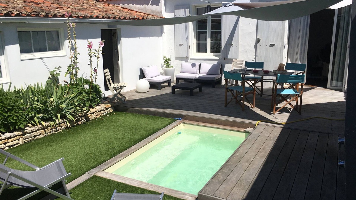 Saint-Denis-d'Oleron House | 200m from beaches and shops: Charming country house with garden and swimming pool