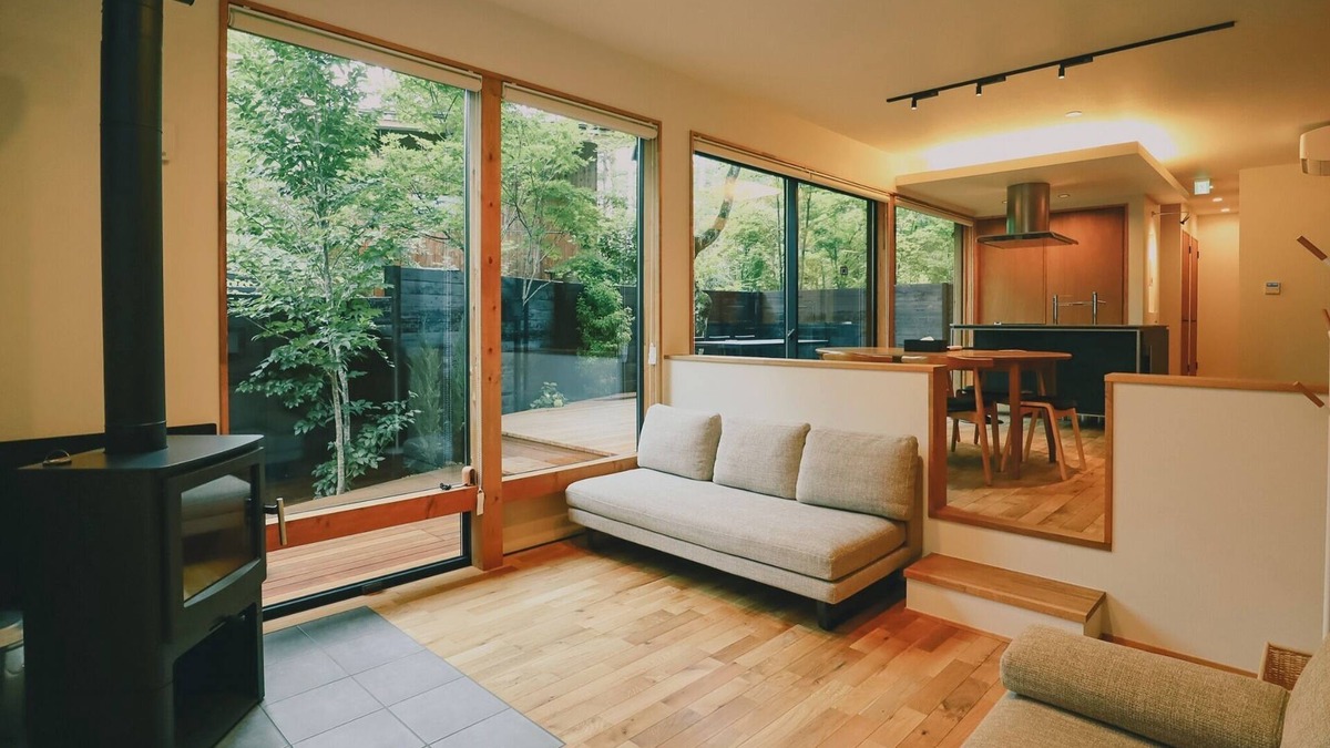 Kirizumi Onsen Hotel | 2024 New Open TOKI Private yard Luxury kitchen Foot bath 3 bedrooms/Kitasaku-gun Nagano