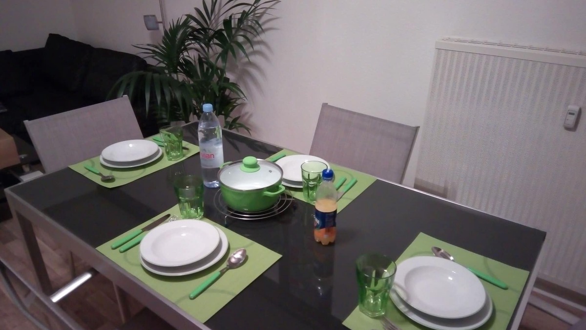 Saint-Louis Apartment | 24h/24h 3 rooms in the drc (6personsonnes) Near Basel Airport -Mulhouse
