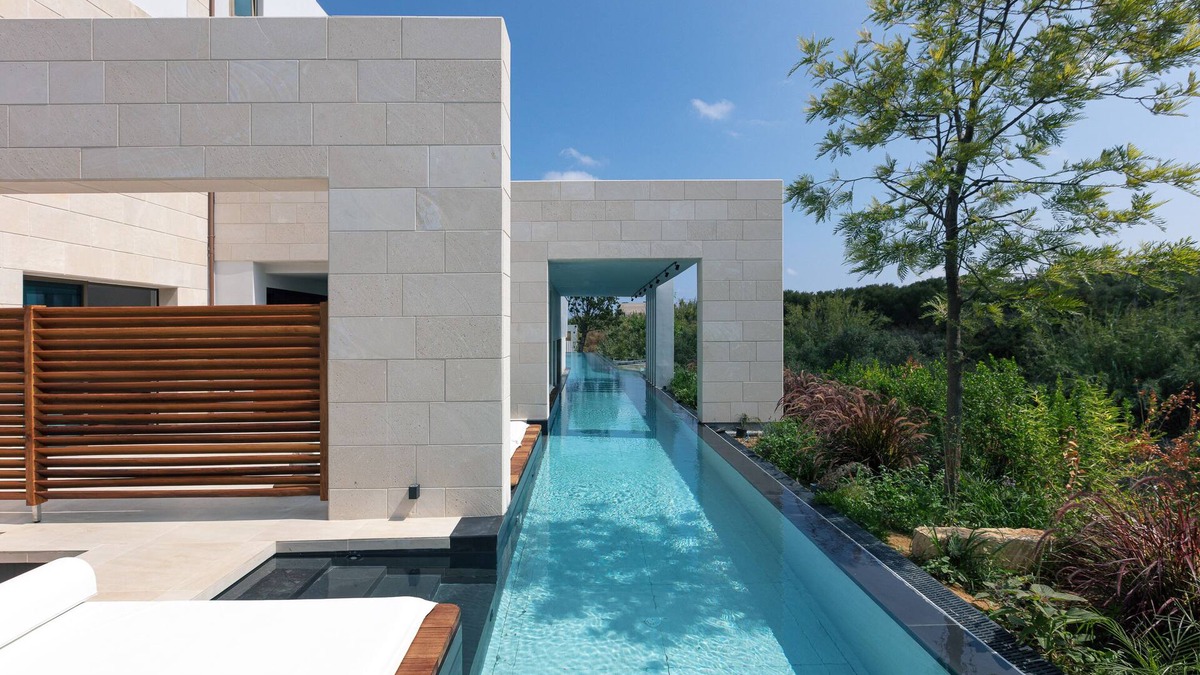 Agia Marina Villa | 250m2 pool, Daily Housekeeping, Spa, 300m to beach and Shops: by etouri