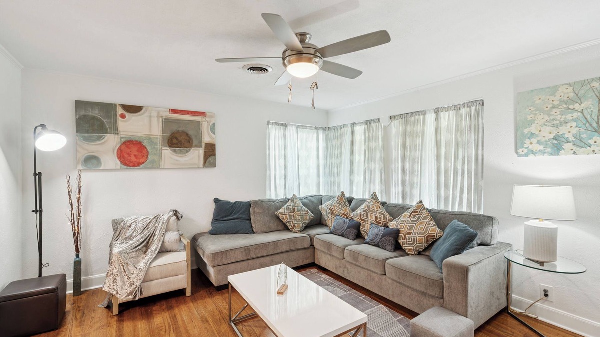 Irving Ski Chalet | 2BD 1BA,Pet Friendly, Parking, Patio,Outdoor Grill