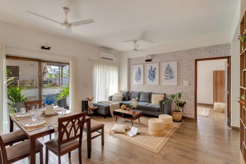 Marra Apartment | 2bhk Bruno Nera Candolim 10 mins to beach