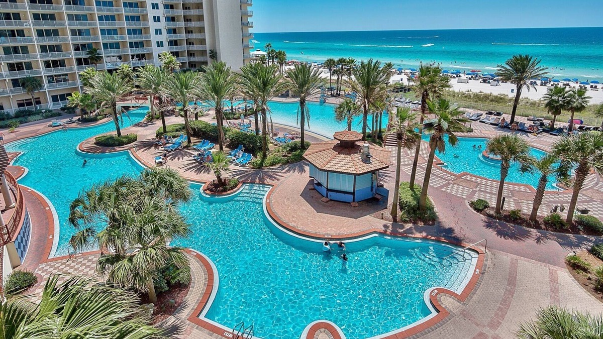 Panama City Beach Condo | 2BR/2BA, Amazing Gulf/Pool Views! Shores of Panama