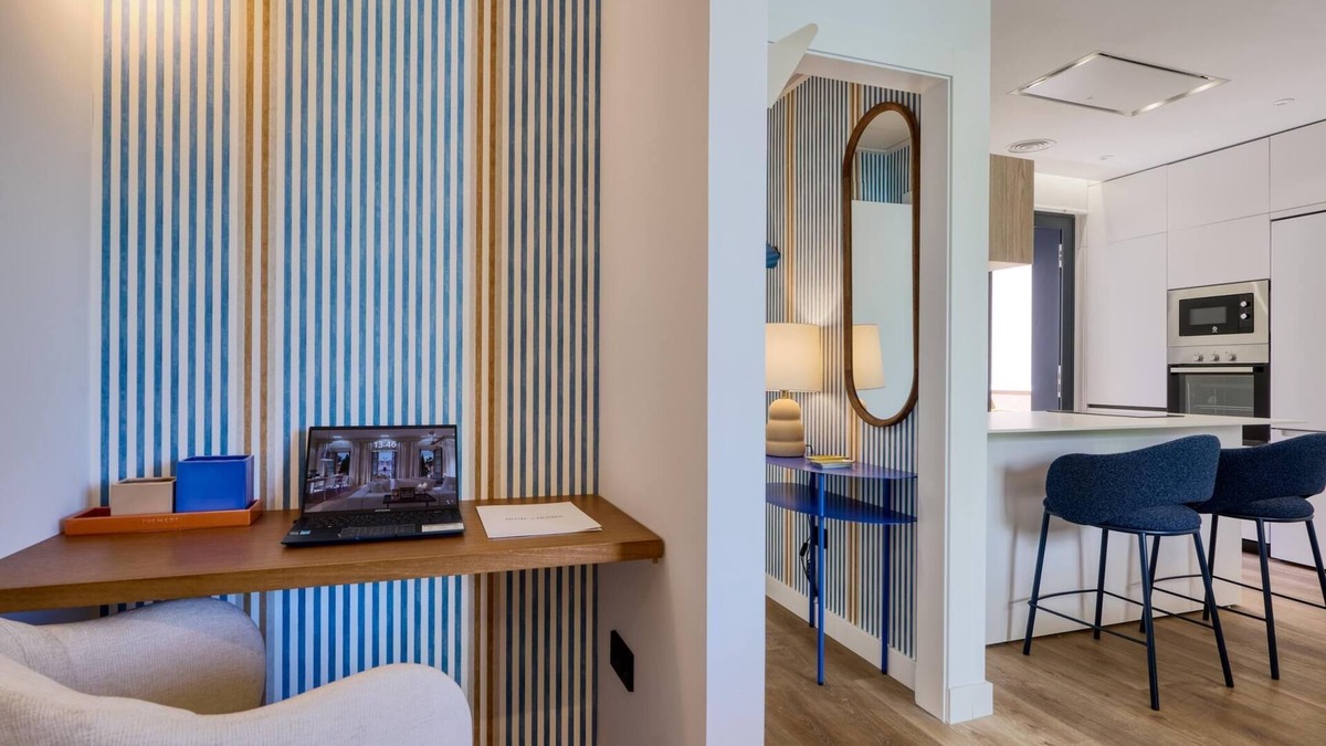 La Buhaira Apartment | 2BR/2BA Apt, Elevator, Workspace & Free Parking