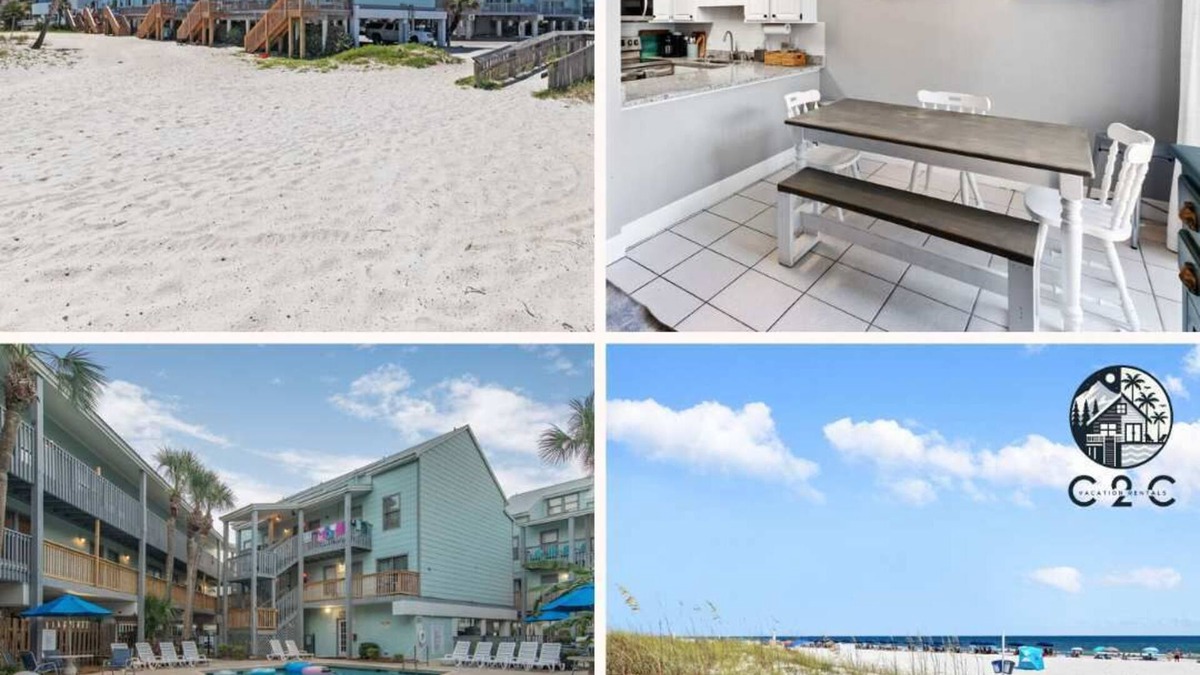 Gulf Shores Apartment | 2BR Condo Beach Access, Pool and Walk to Hangout!