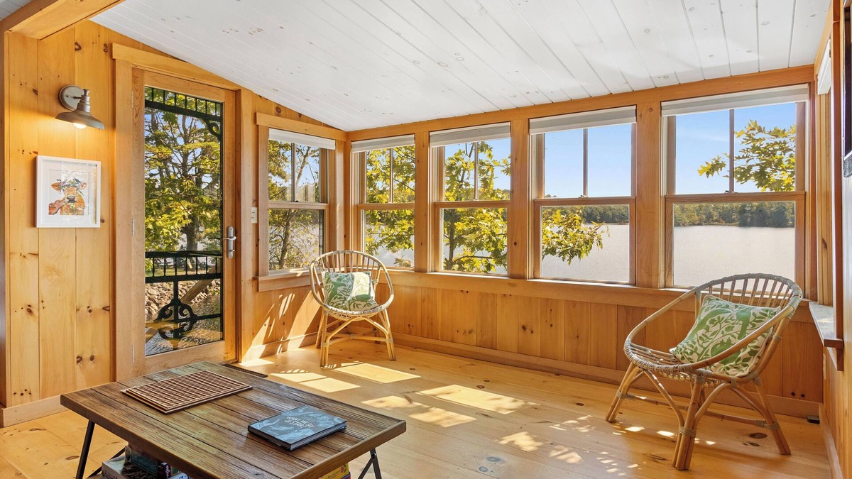 Nobleboro Cabin | 2BR Maine Camp with Dock, Lake Access & Air Conditioning