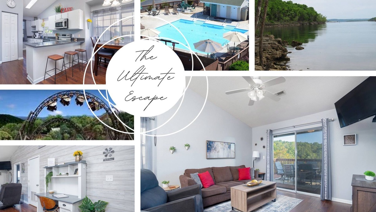 Indian Point Condo | 2BR Retreat | Lake Access | Workspace + Fast Wifi