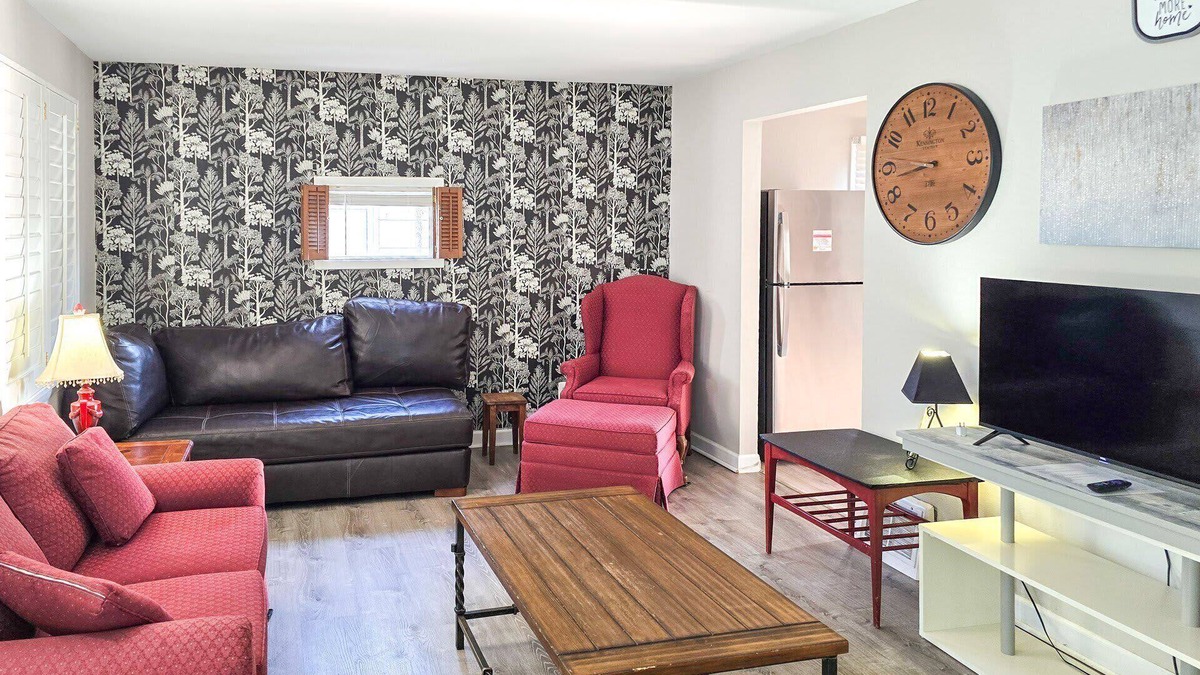 Airport Township House | 2BR Retreat with Fire Pit Close To Downtown STL
