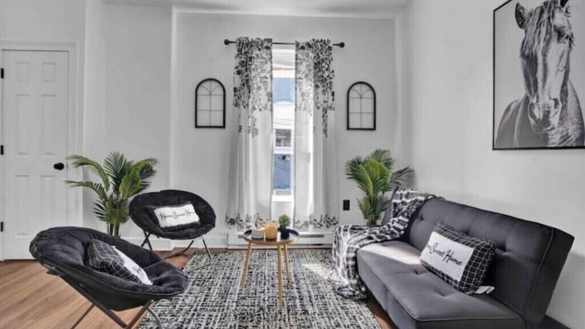 St. Paul's Park Apartment | 2nd flr Paradise downtown Allentown! Secured parking lot