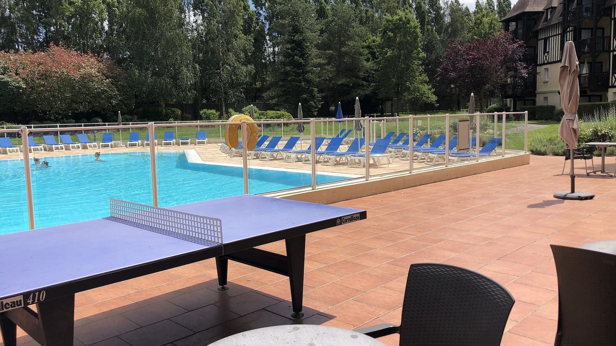 Deauville Apartment | 2p-Deauville - Res. P & V Golf Barriere- Close to sea and golf. Unlimited Wifi