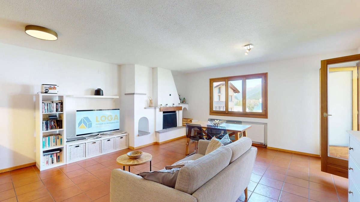 Sankt Moritz-Bad Apartment | 3 ½-room apartment on the second floor with a lift, 91m2.