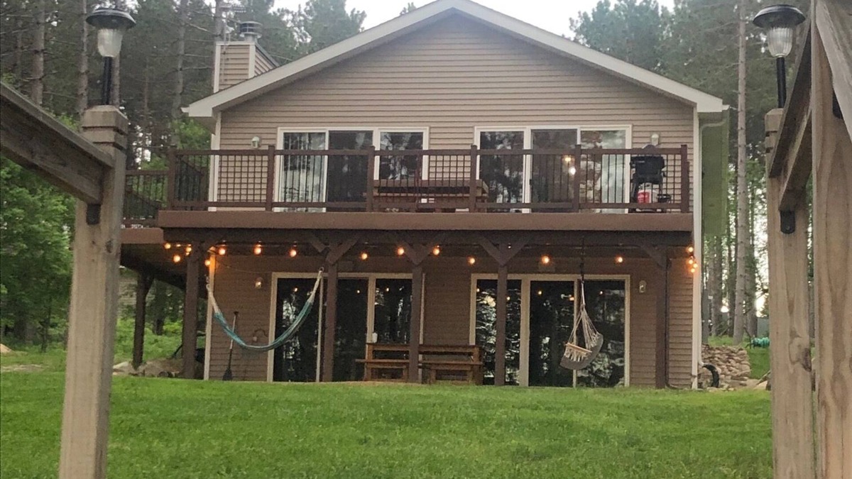 Iron River House | 3-bedroom lake house on Iron Lake near Iron River, MI