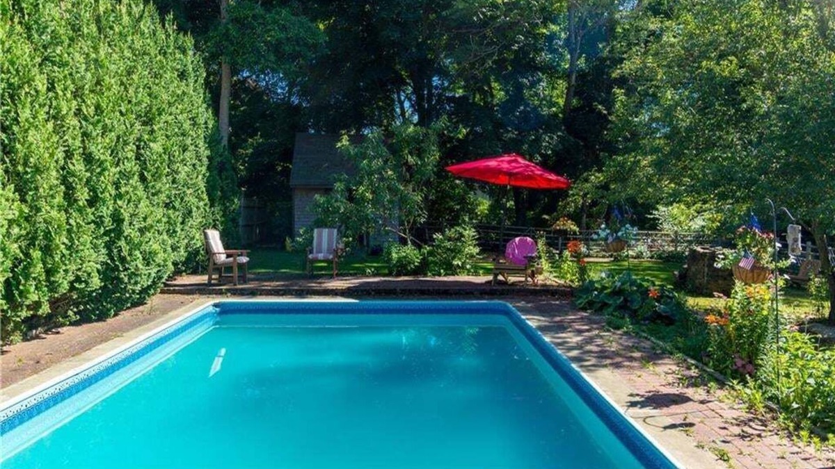 Wakefield-Peacedale House | 3 bedroom, pet friendly home with pool, downtown Wakefield