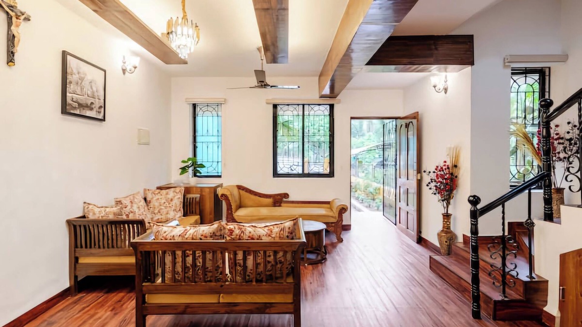 Vanelim House | 3 bhk Pvt pool @ Colva Beach