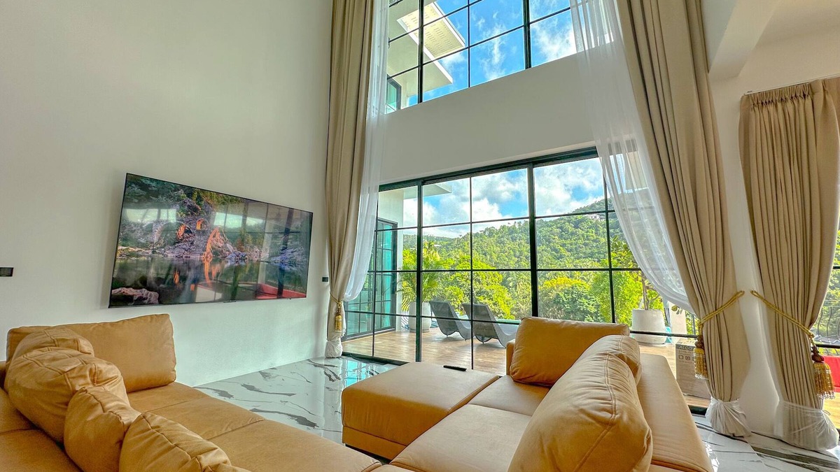 Ko Pha-ngan Villa | 3 min to the beach | The Luxury Oxygen Pool Villa