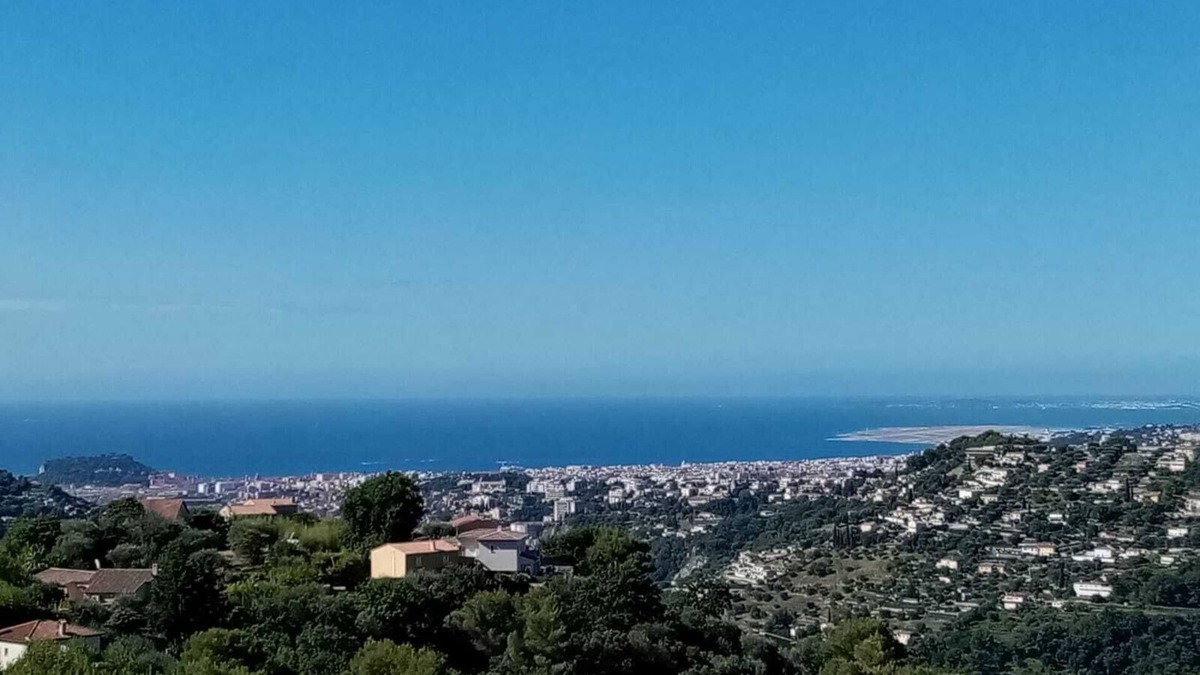 Saint-Andre-de-la-Roche Apartment | 3 P. apartment in villa on hill, sea view 15 mn from Nice center