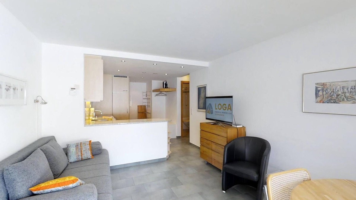Silvaplana Apartment | 3-room apartment on the ground floor.