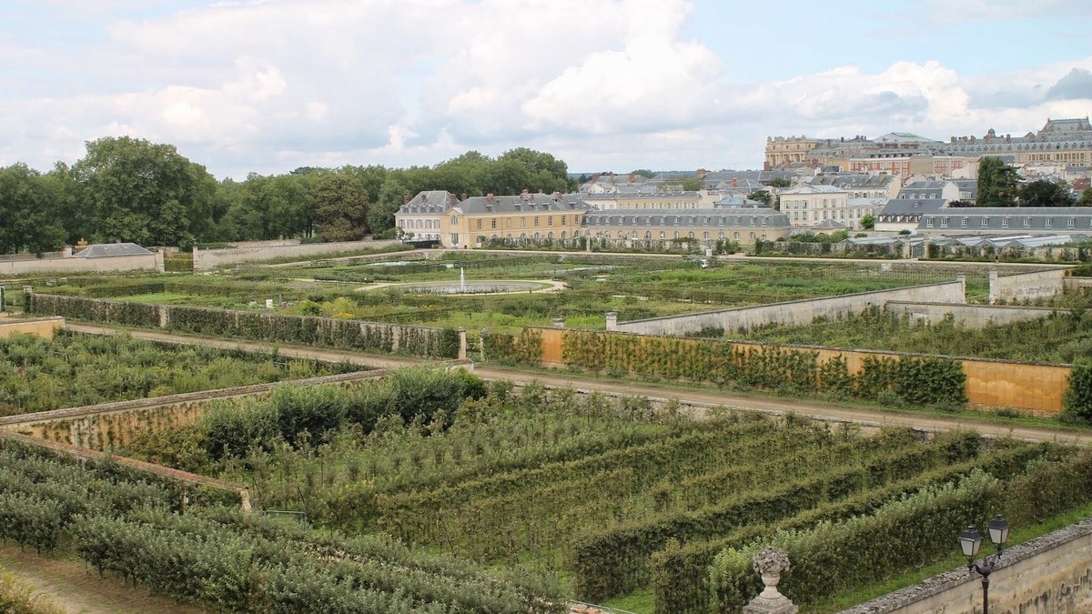 Saint-Louis Apartment | 3-room flat, Saint-Louis district, views of the potager de Roi vegetable garden