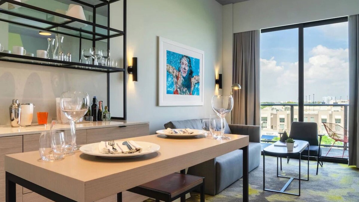 Midtown Hotel | 3 Sophisticated Suite Stay in the Pulse of Miami's Midtown Magic | Pool, Fitness