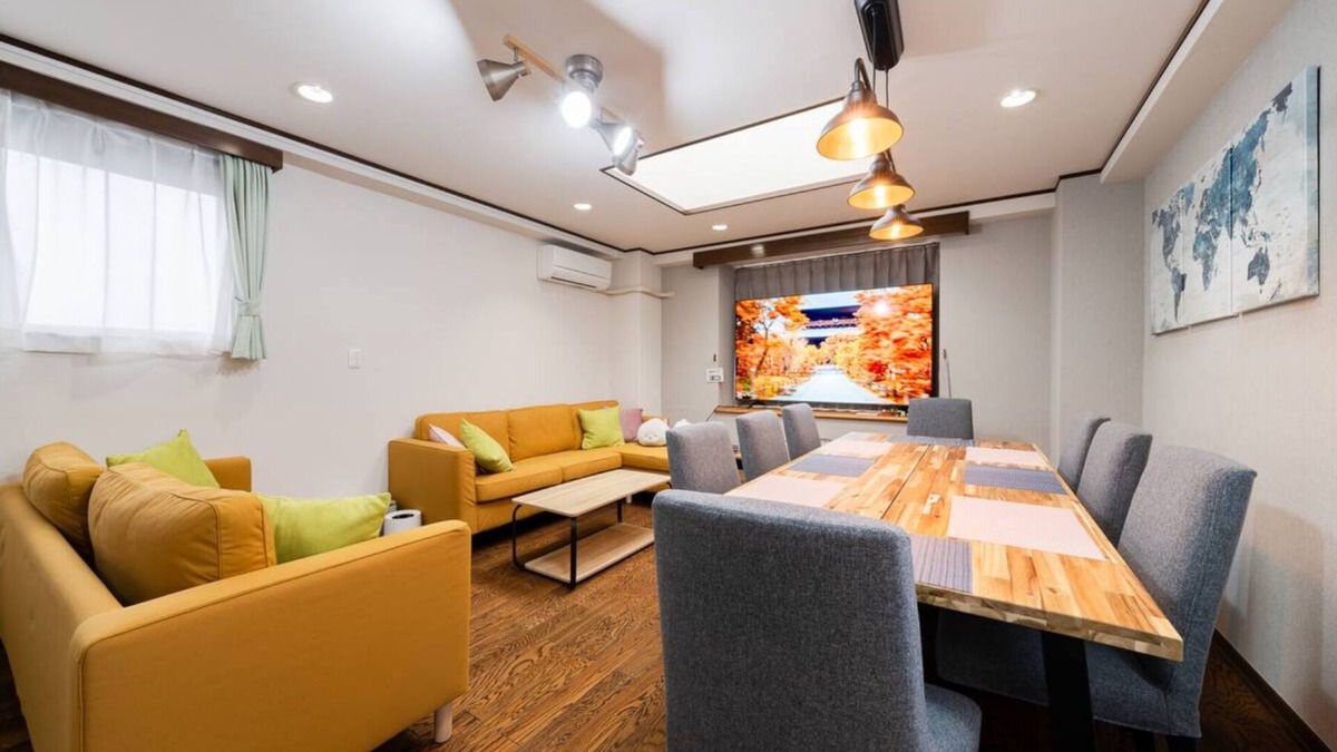 Asagayakita Apartment | 3 stations 8 min from Shinjuku/3 min walk from station/130 sq.m./4 bedrooms/7 beds/Direct access to Tokyo, Shinjuku, Akihabara/3 min walk from nearest station/apartment hotel for 1 group/as a base for sightseeing in Tokyo