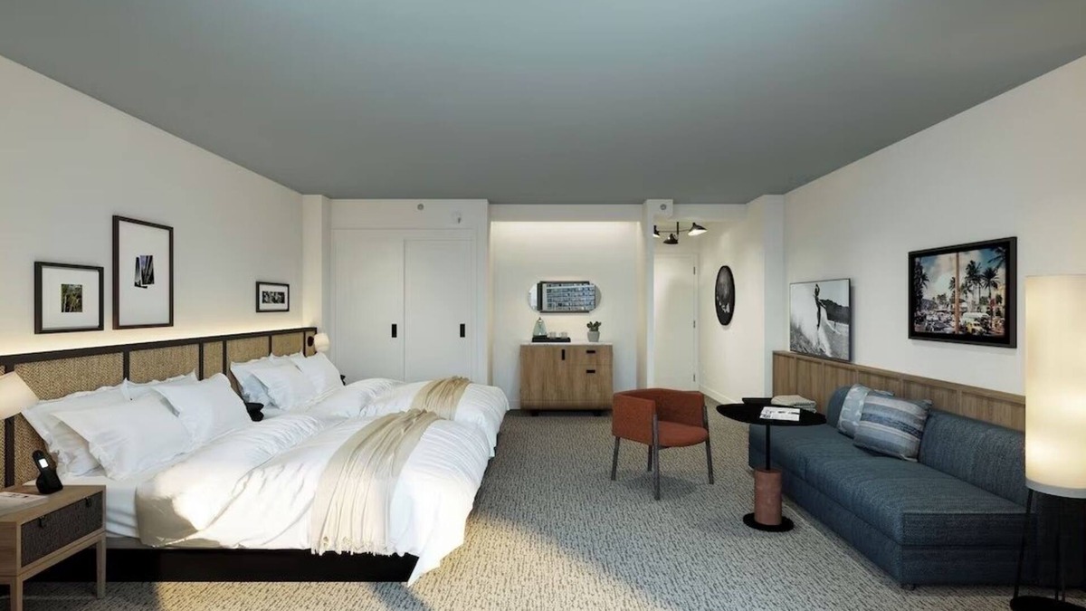 Diamond Head - Kapahulu - St. Louis Hotel | 3 Units, Luxe Connecting Suite with Lanais and Sleeper Sofa, Romer House Waikiki