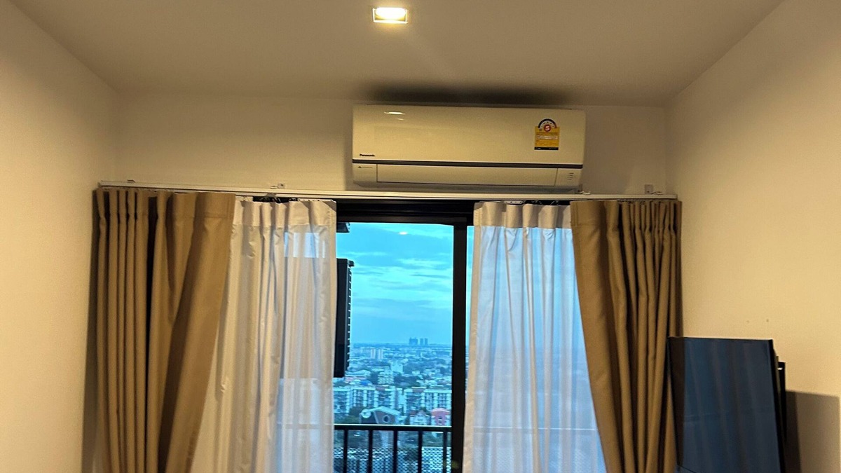 Suan Luang Condo | #3 Warm and peaceful 29sqm 1-bedroom in Bangkok with AC, fitness, pool, WiFi