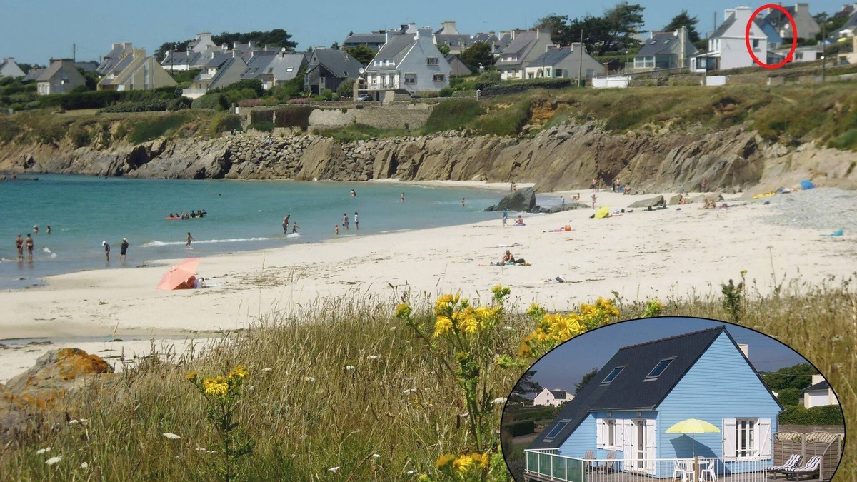 Plozevet House | 3* wooden house, 2 steps from the sandy beach, Wifi, Bikes, Parking, Garden