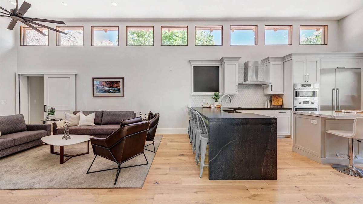 Zion National Park South Entrance House | 302 LaFave-Luxury Home at Zion: The Gallery House