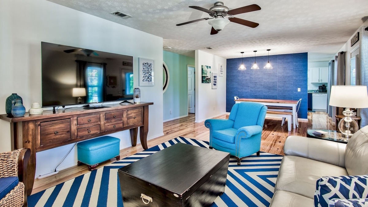 Gulfview Heights House | 30A Cottage: 3BD/2BA, Private Pool, Golf Cart