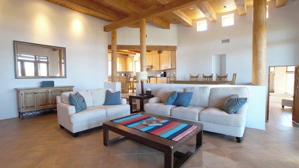 Nambe Pueblo House | 360° View Private Santa Fe Mountain Retreat