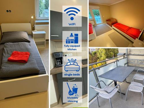 Taucha Apartment | 3Raumwohnung mit Balkon in Leipzig Nord BMW, Amazon, Messe & Porsche