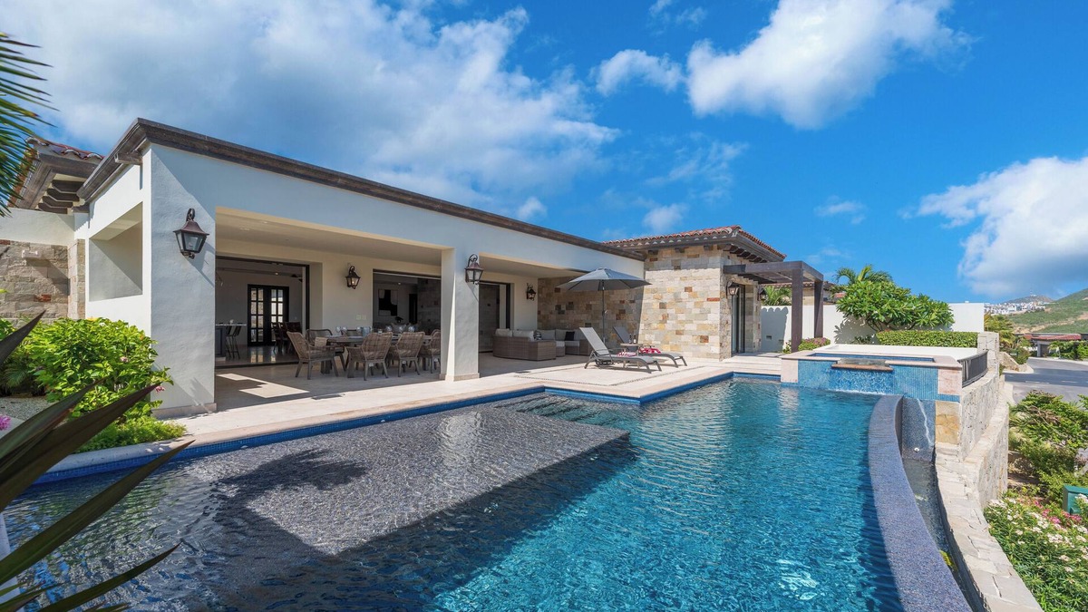 Los Cabos Villa | 4 BDR Villa, Ocean & Golf View, Private Pool & Jacuzzi. Golf Cart for 6 Included