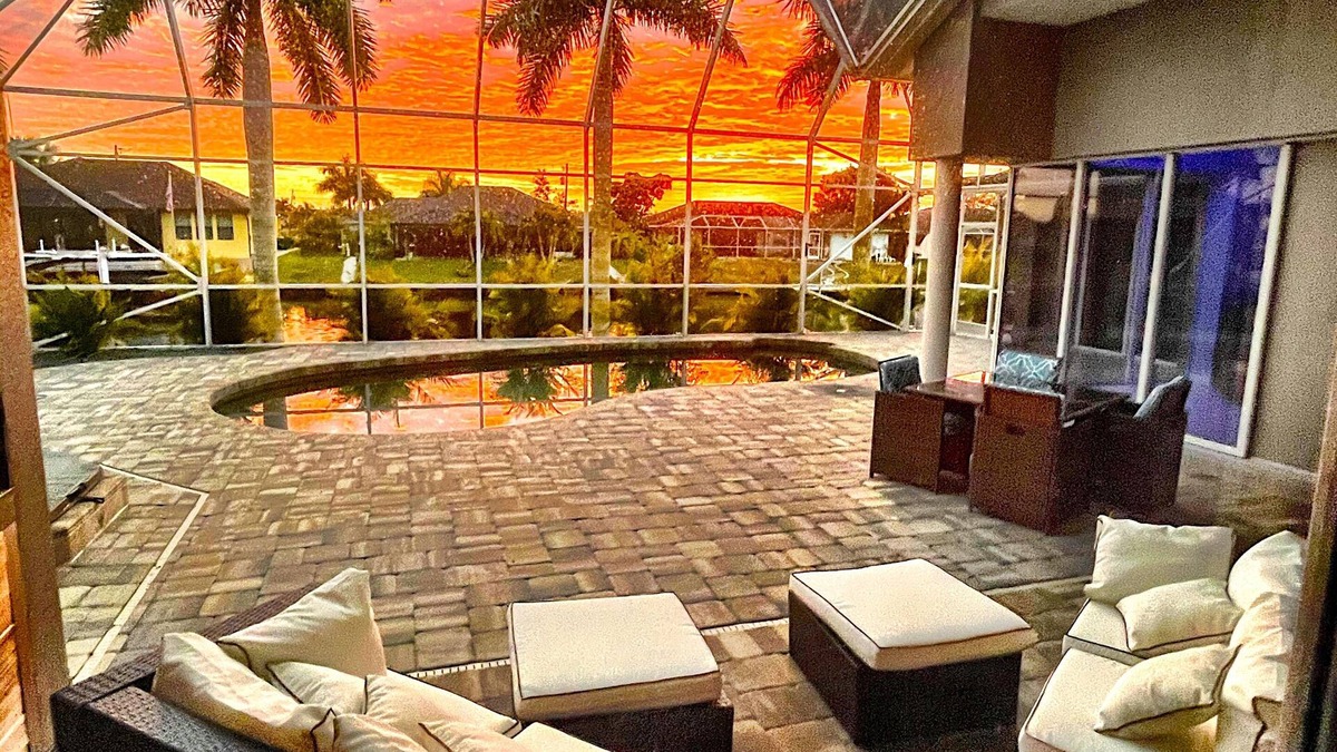 South Gulf Cove House | 4 Bedroom Gulf Coast Waterfront Paradise with heated pool, hot tub & Boat Dock!