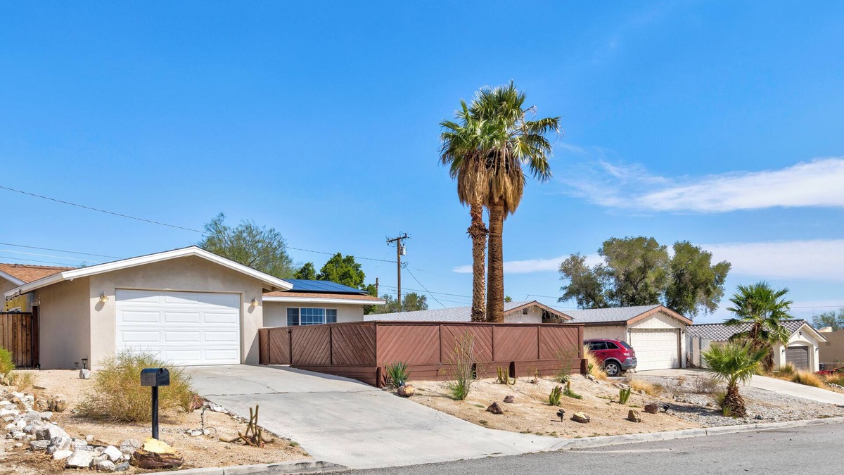 Desert Hot Springs House | 4-bedroom house in brilliant Desert Hot Springs! POOL, movie room, patio, BBQ