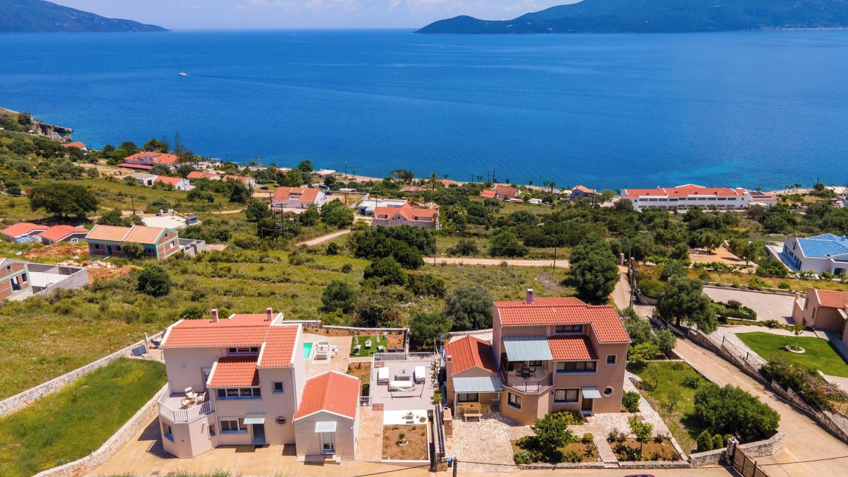 Agia Efimia Villa | 4 bedroom Kandia apartment with pool & breathtaking sea views to the Ionian Sea