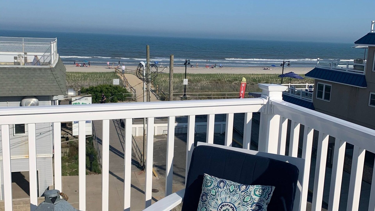 Sea Isle City Condo | 4 Br, 2 Ba Penthouse Condo with Ocean View- Beach Block- Heart of Sea Isle City