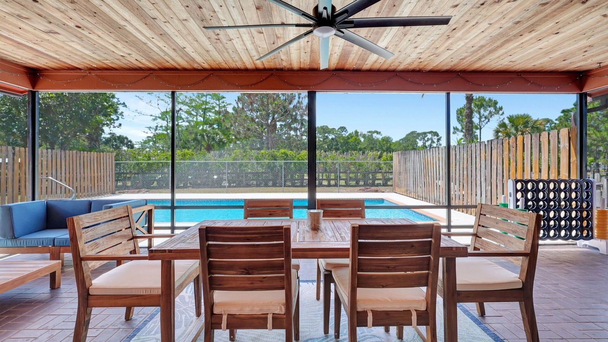 Lake Worth House | 4 BR Luxurious Equestrian Pool Home on 2 Acres