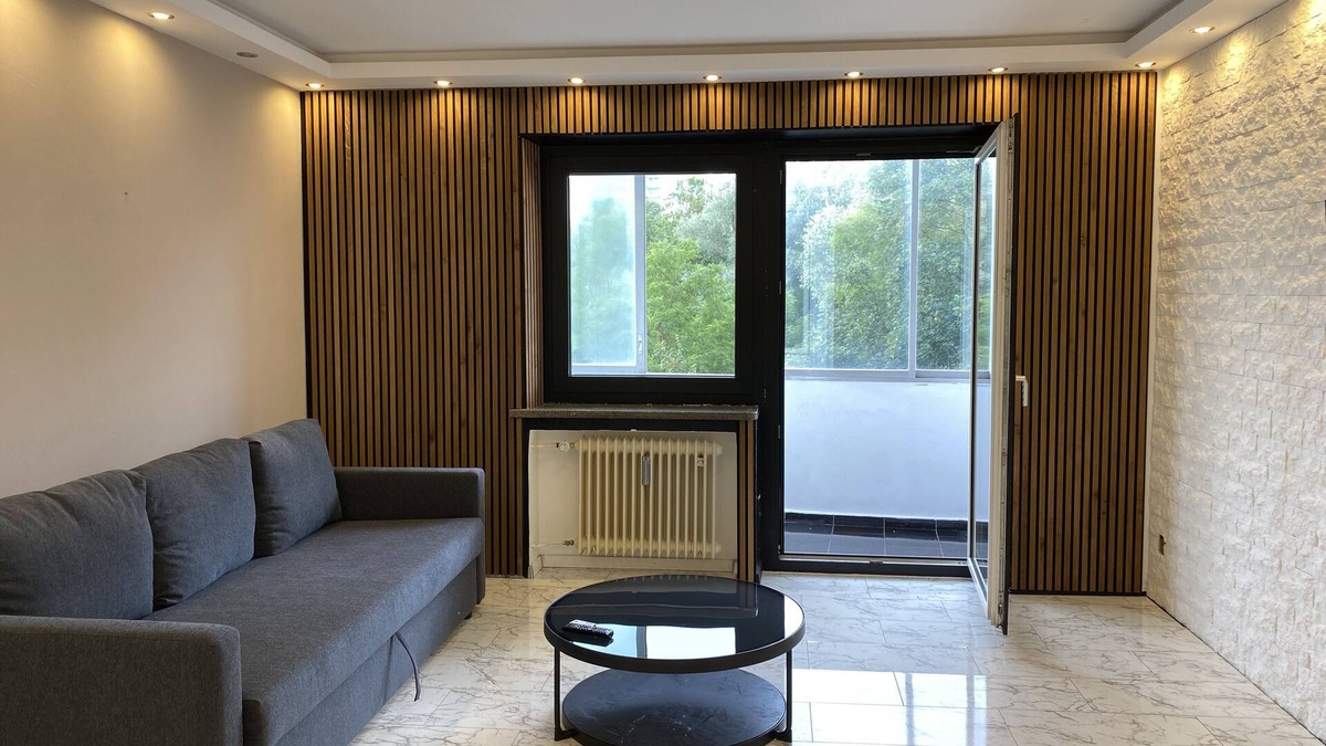 Lechhausen-West Apartment | 4 room apartment with view of Lech from the balcony