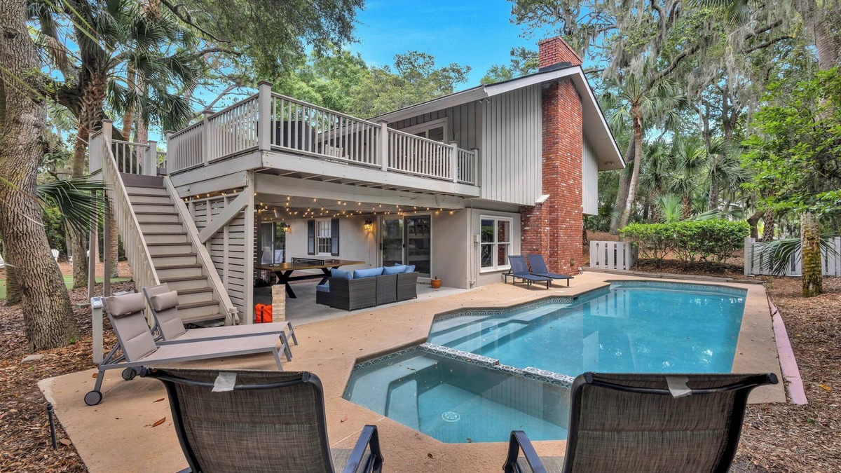 Sea Pines House | 4 South Beach Ln @ Sea Pines | Pool & Spa | Steps to Beach | Golf & Tennis